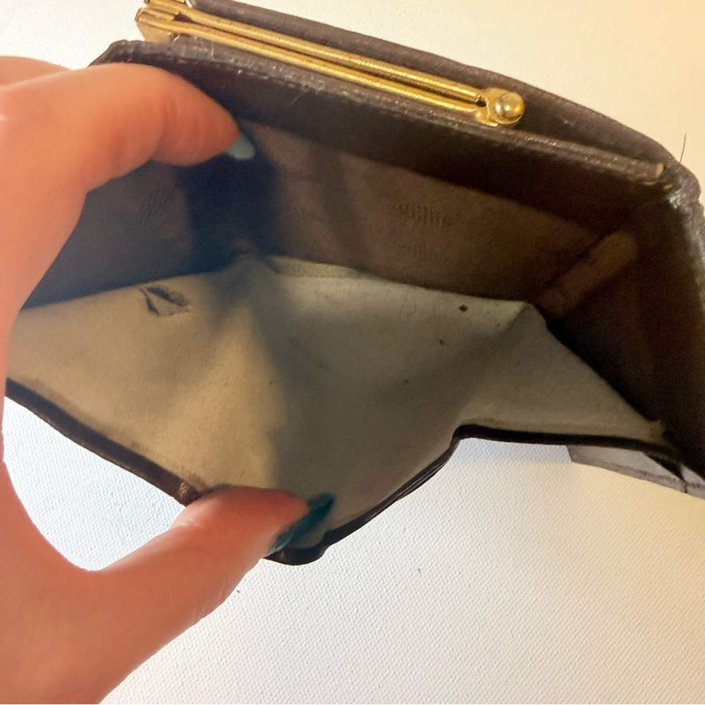 VTG 60s/70s Peacock & Pheasant Feather Clutch Wallet | Boho MCM Evening Bag - Picture 8 of 13